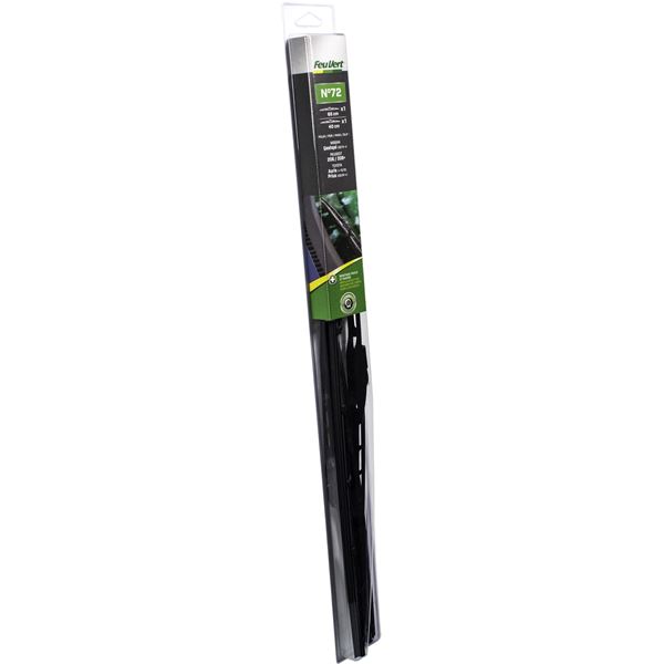 2 balais d'essuie-glace Feu Vert N°72