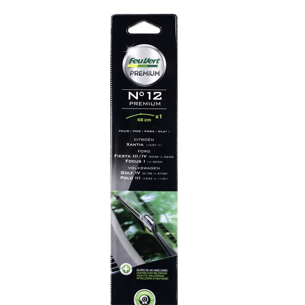 1 balai d'essuie-glace Feu Vert Premium N°12P