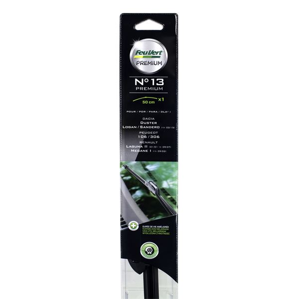 1 balai d'essuie-glace Feu Vert Premium N°13P