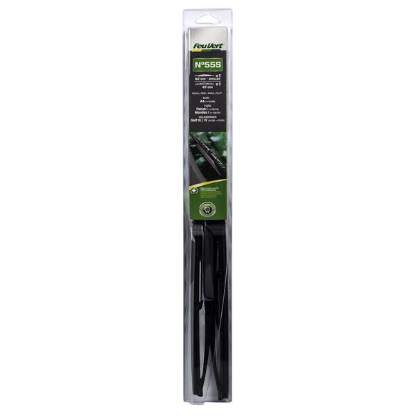 2 balais d'essuie-glace Feu Vert N°55S