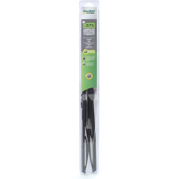 2 balais d'essuie-glace Feu Vert N°57S