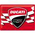 Plaque métal 30x40 cm Ducati Corse - Racing Flag
