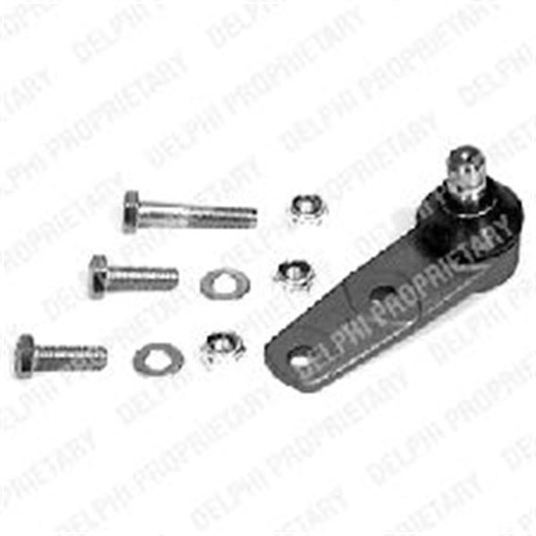 1 rotule de suspension inférieure Delphi TC413