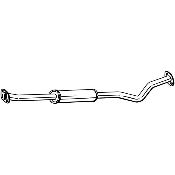 1 silencieux d'échappement intermédiaire Bosal 280-335