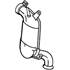 1 catalyseur Bosal 090-661