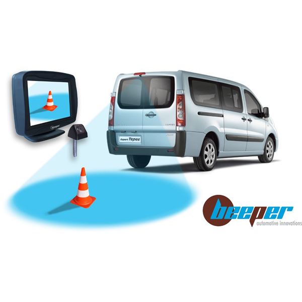 Caméra de recul + écran Beeper RW037-P