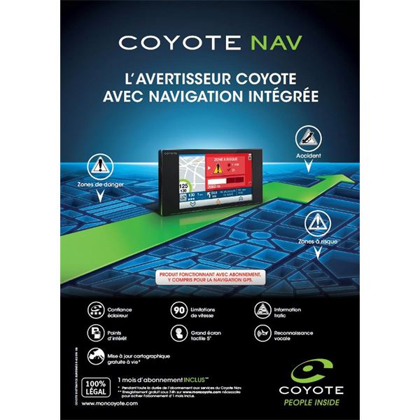 Assistant d'aide à la conduite Coyote Nav