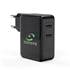 Chargeur secteur 2 ports USB 4,8A + Câble Coyote
