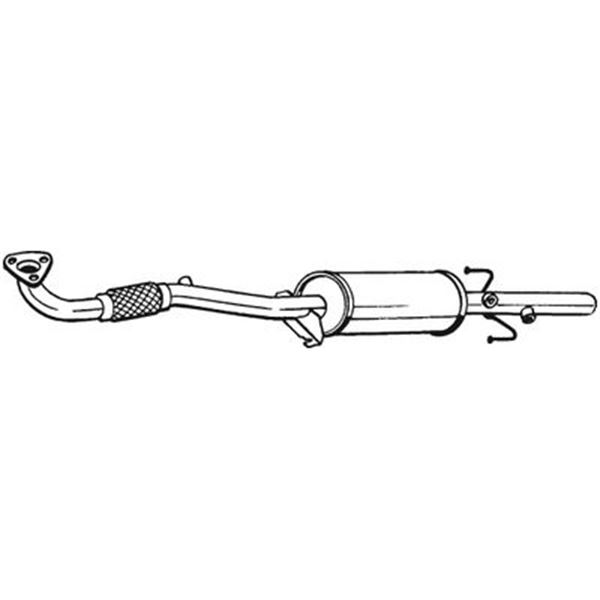 1 filtre à particules Bosal 097230