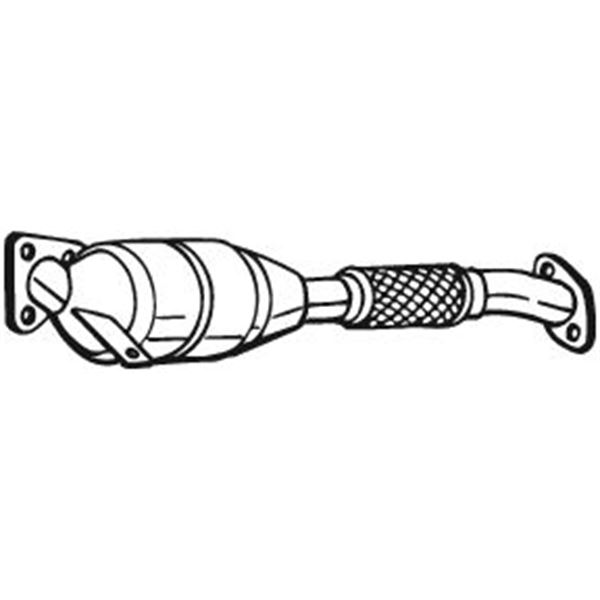 1 catalyseur Bosal 090637
