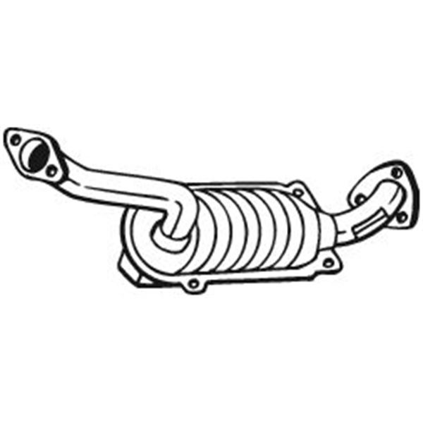 1 catalyseur Bosal 090592