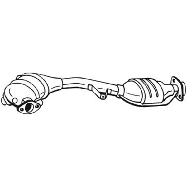 1 catalyseur Bosal 090640