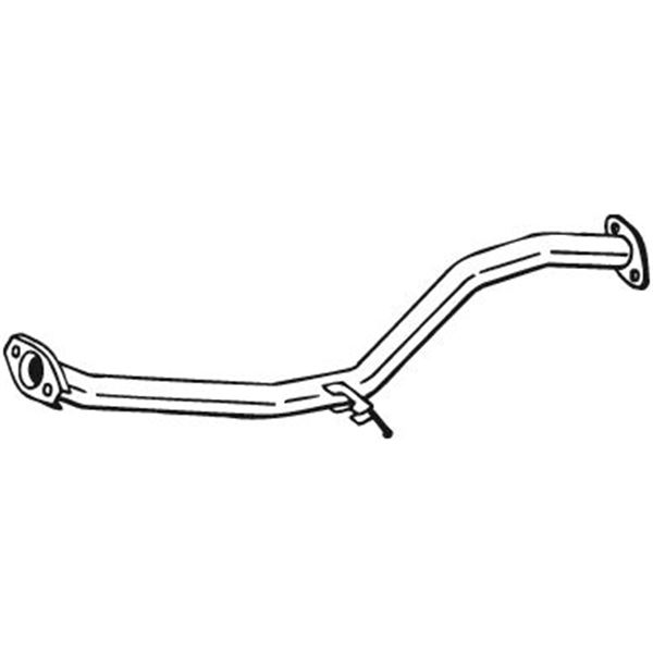 1 tuyau d'échappement Bosal 800103