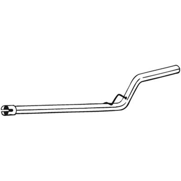 1 tuyau d'échappement Bosal 850087