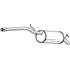 1 silencieux d'échappement arrière Bosal 280155