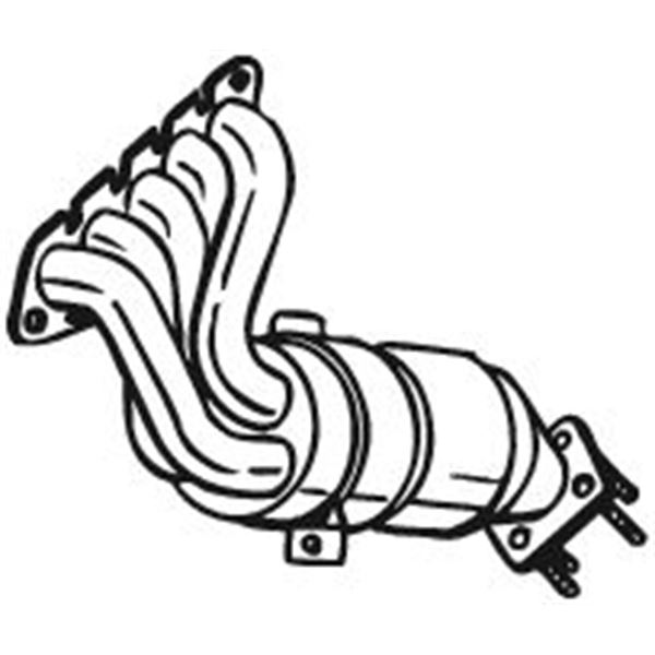 1 catalyseur Bosal 090450