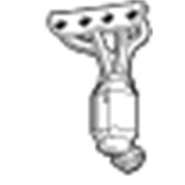 1 catalyseur Walker 28557