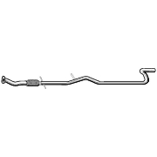 1 tube d'échappement avant Walker 10596