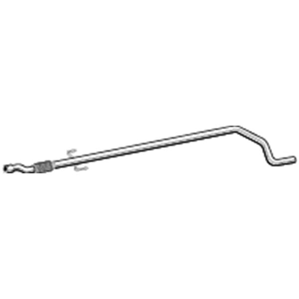 1 tube d'échappement intermédiaire Walker 10609