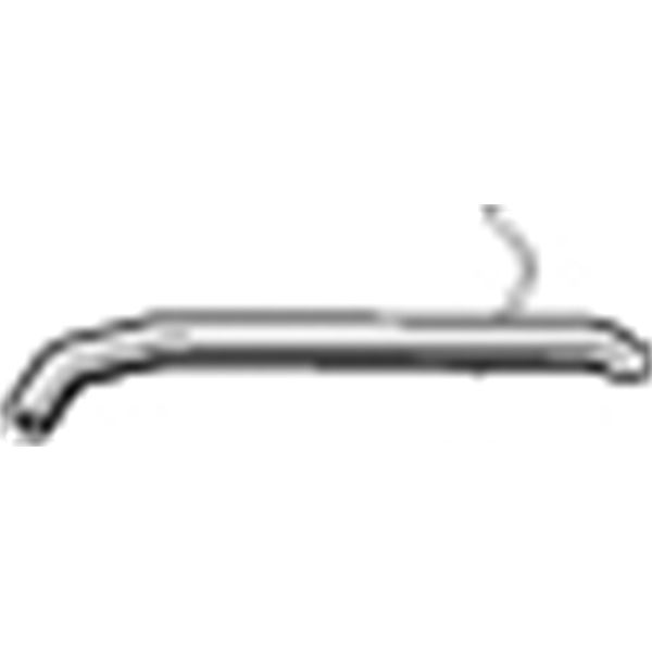 1 tube d'échappement intermédiaire Walker 10632