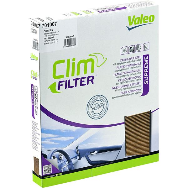Filtre d'habitacle FH2007 Valeo