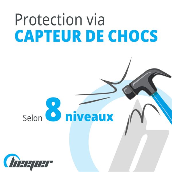 Alarme universelle pour camping-car CC et véhicules utilitaires VUL • XR5CC BEEPER