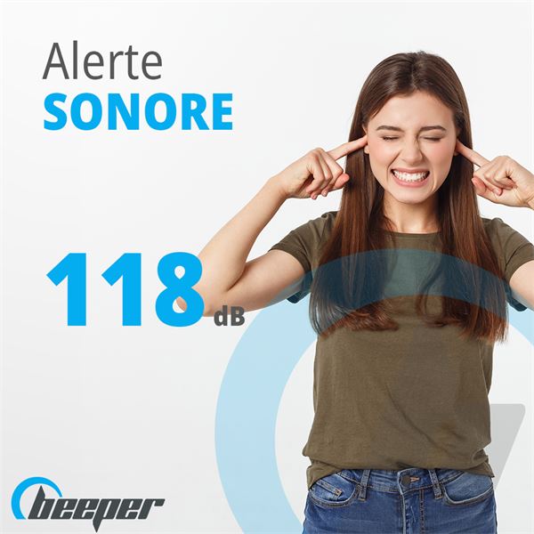 Alarme universelle pour camping-car CC et véhicules utilitaires VUL • XR5CC BEEPER