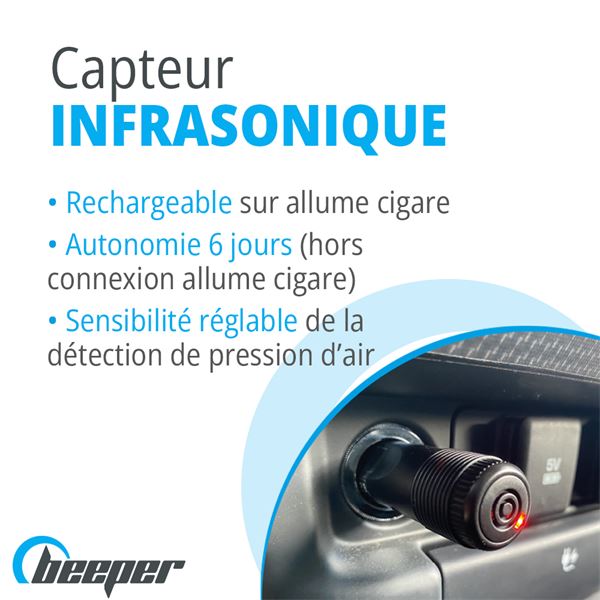 Alarme universelle pour camping-car CC et véhicules utilitaires VUL • XR5CC BEEPER