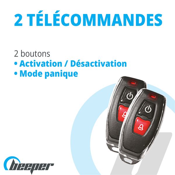 Alarme universelle pour camping-car CC et véhicules utilitaires VUL • XR5CC BEEPER