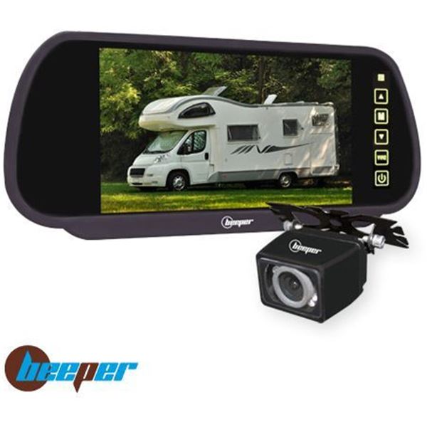 Caméra de recul plus dashcam camping car - Équipement caravaning