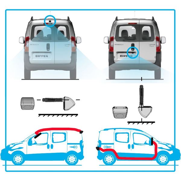 Caméra de recul Beeper RW075LDC