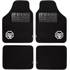 4 tapis moquette universels Chupa Chups parfumés noir