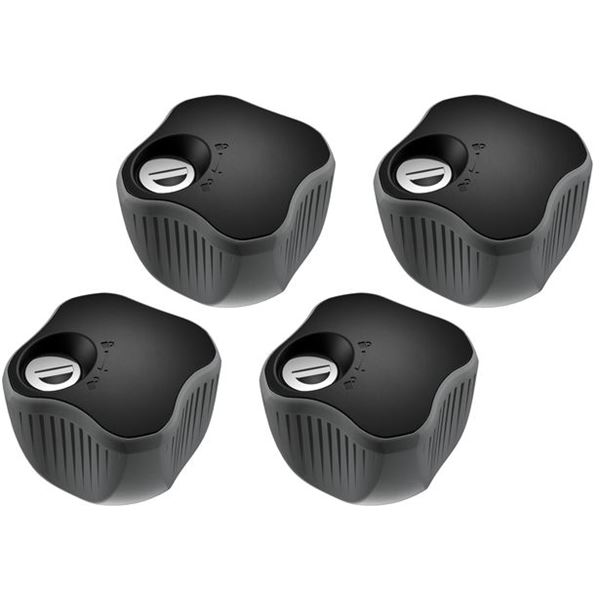 4 Molettes de verouillage pour bras de fixation cadre Thule Lockable Knobs 527