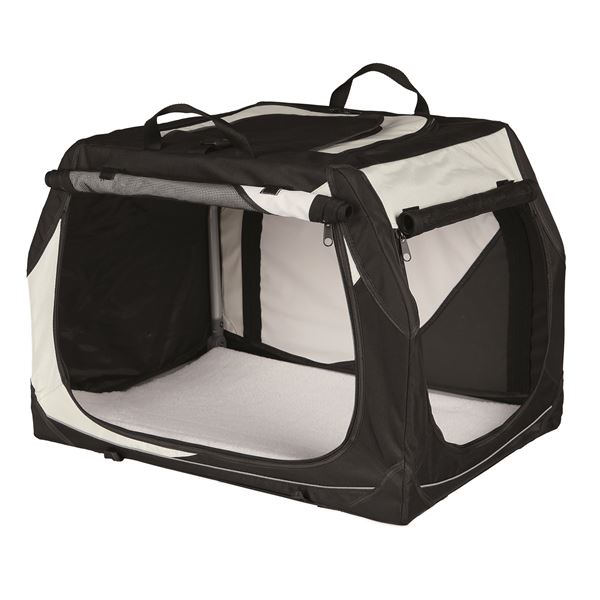 Caisse de transport tissu rigide Vario pour chien taille S réf.39721 Trixie