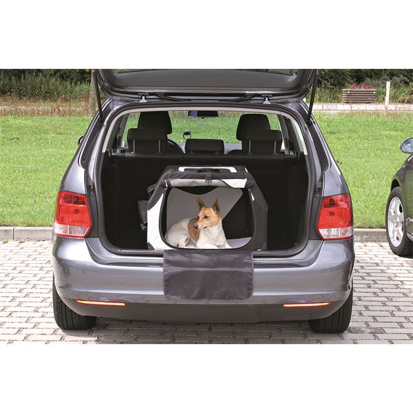 Caisse de transport tissu rigide Vario pour chien taille S réf.39721 Trixie