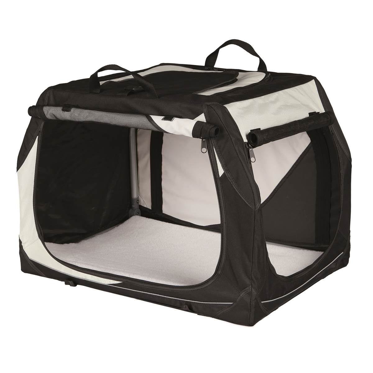 Caisse De Transport Tissu Rigide Vario Pour Chien Taille S-m Réf.39722 Trixie