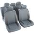 Jeu complet de housses de sièges universelles fractionnables Combloux ROADACCESS grises
