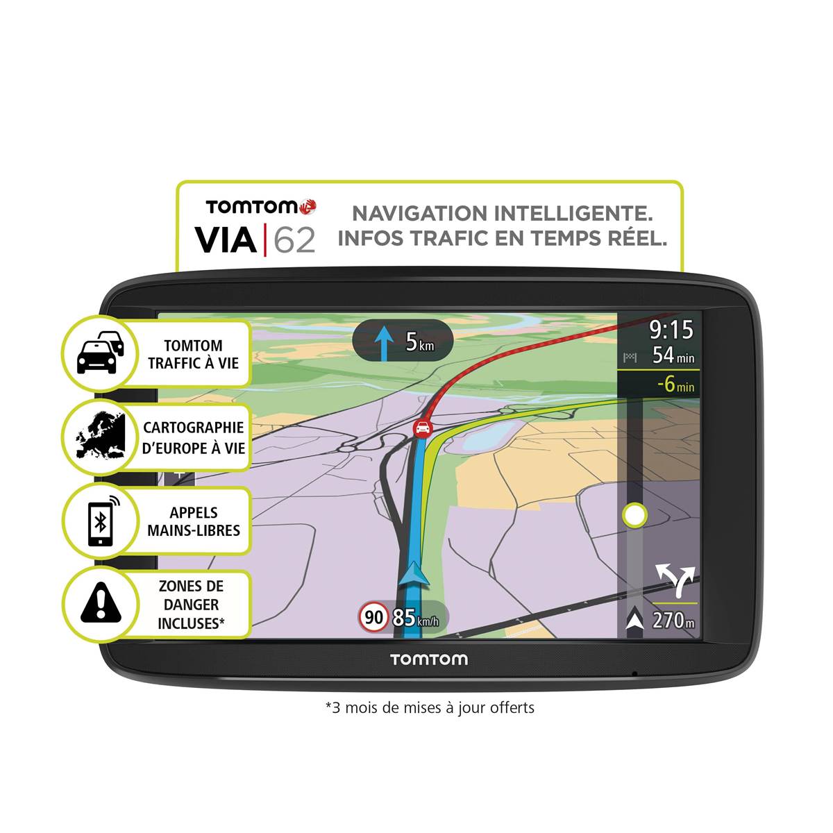 Gps Tomtom Via 62