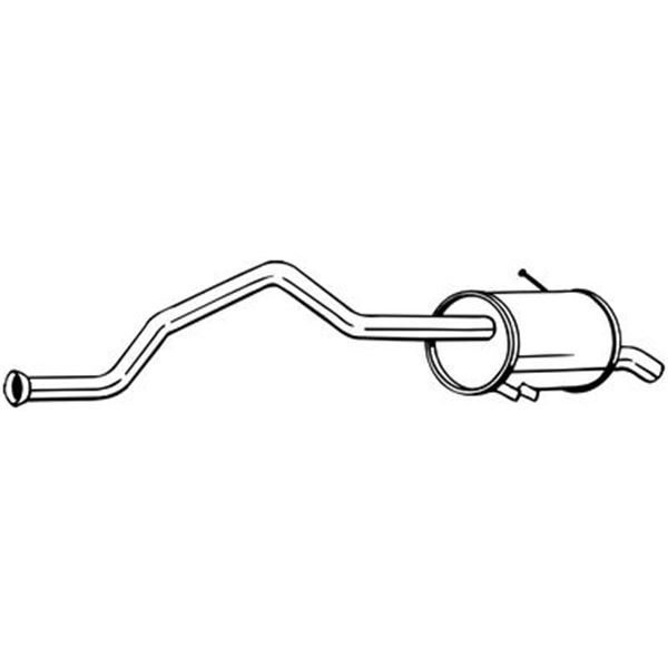 Silencieux arrière BOSAL 278719