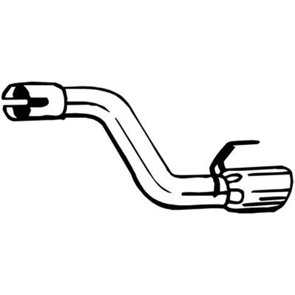 Tuyau arrière BOSAL 750263