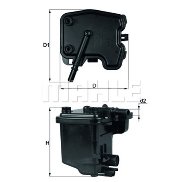 Filtre à gasoil KL431D Knecht