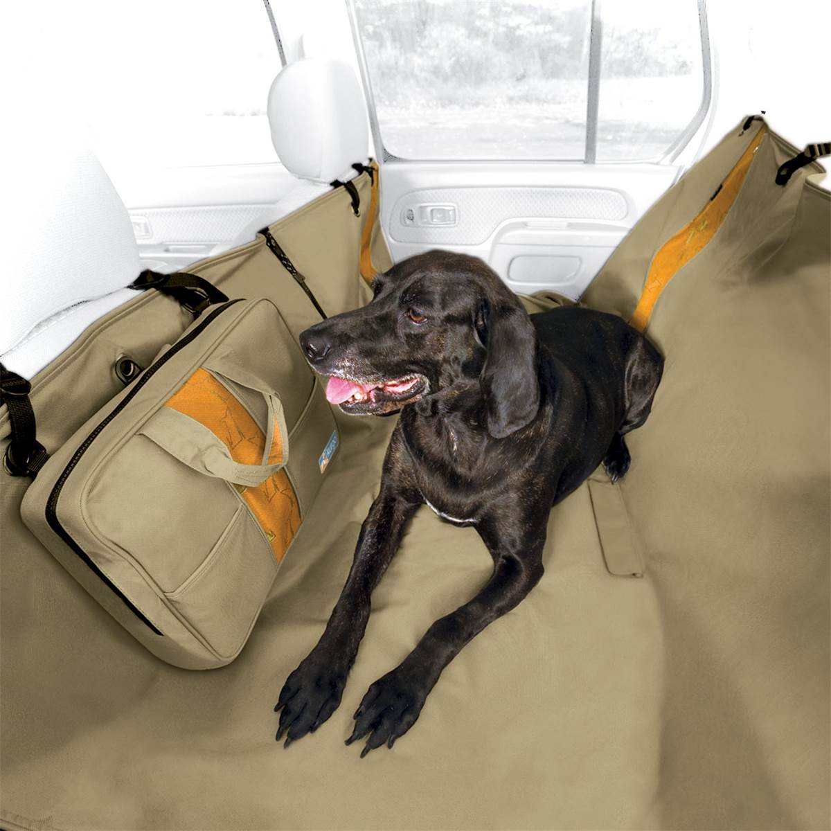 Housse Hamac De Protection Pour Chien Kaki Beige Kurgo