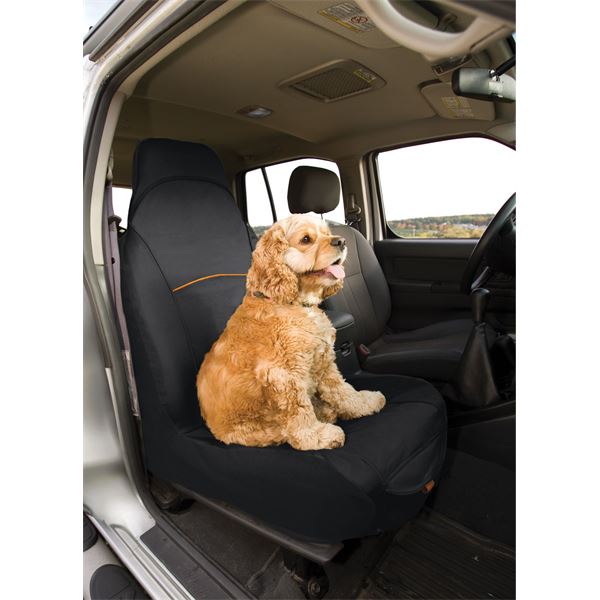 Housse monosiège avant de protection pour chien noire KURGO