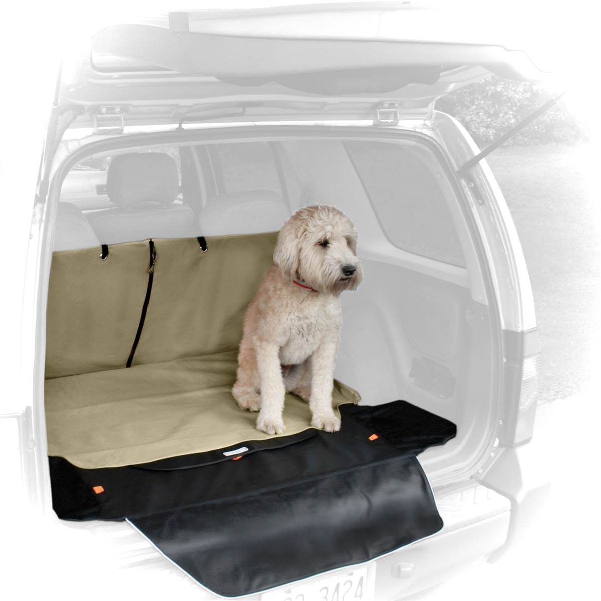 Protection De Coffre Pour Chien Imperméable Et Antidérapante - Avec Poches Latérales, 105x185 Cm - Pour SUV, Voiture