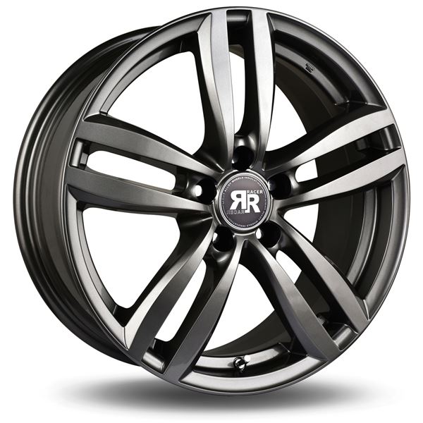 Jante aluminium Racer 18 pouces Gris Target