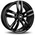 Jante aluminium Racer 17 pouces Noir Target