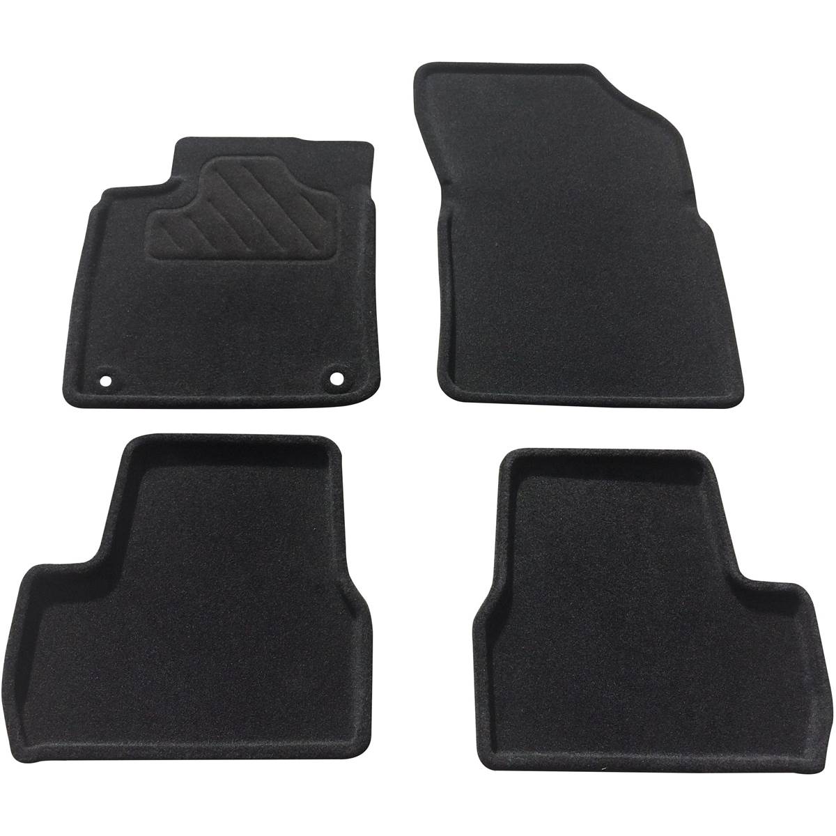 Tapis (4 pièces) Baquet Sur Mesure Pour Clio 3 2005/2012