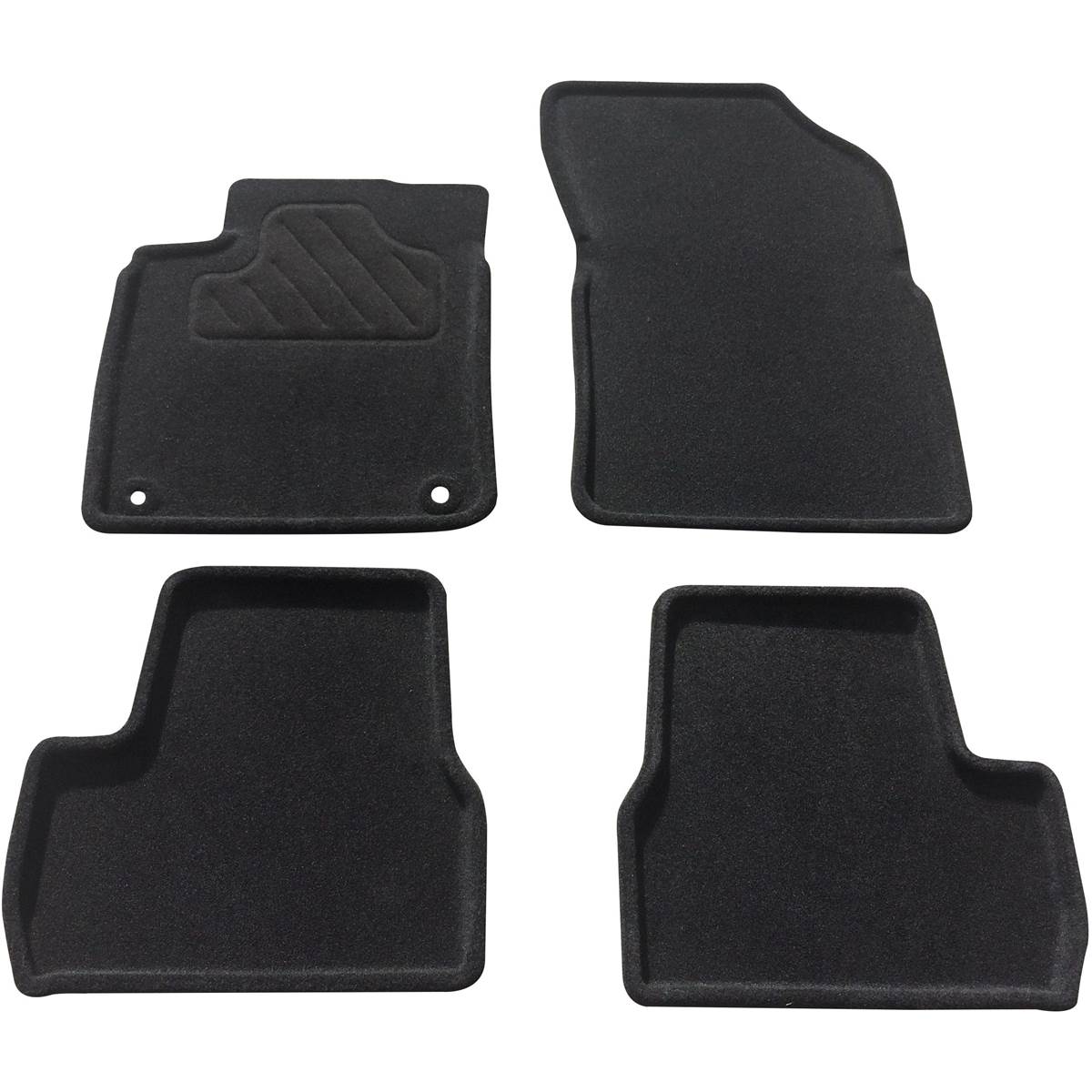 Tapis (4 pièces) Baquet Sur Mesure Pour Golf Vii-seat Leon Iii Audi A3dep 01/2013