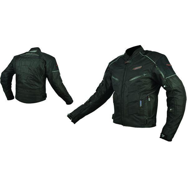 Veste moto tissu noir Urban Rider-Tec N Taille M