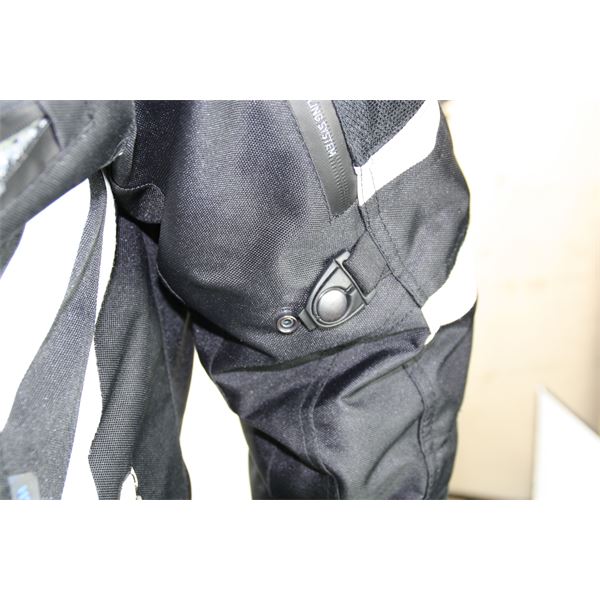 Veste moto tissu noir et blanc Urban Rider-Tec Taille XL